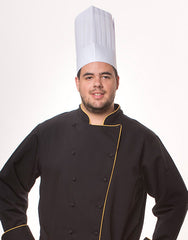 HTP-25 -  Straight Top Executive     Chef Hat (25pcs)