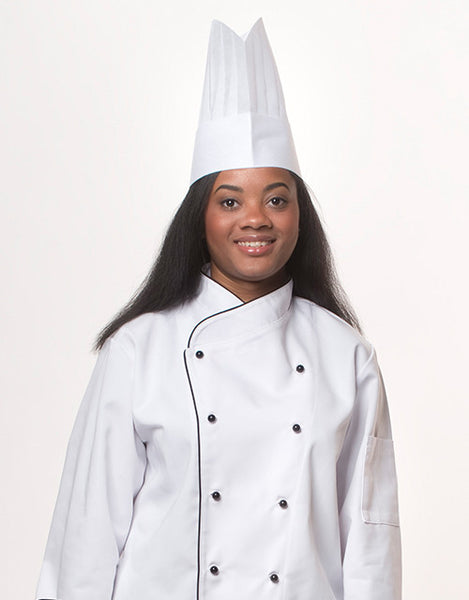 HC-25-Oval Top Executive Chef Hat (25pcs) – Chefs-Hat