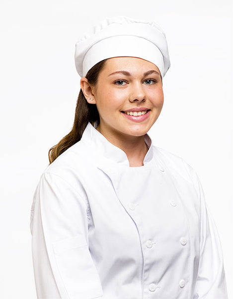 Beret White-Made in Canada