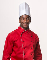HTP-20  -  Straight Top Chef Hat    (25pcs)
